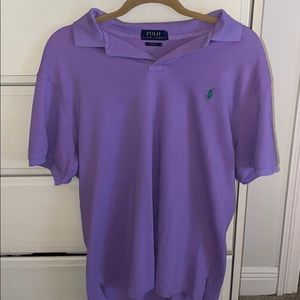 Purple Men’s XL Collared Polo Shirt!